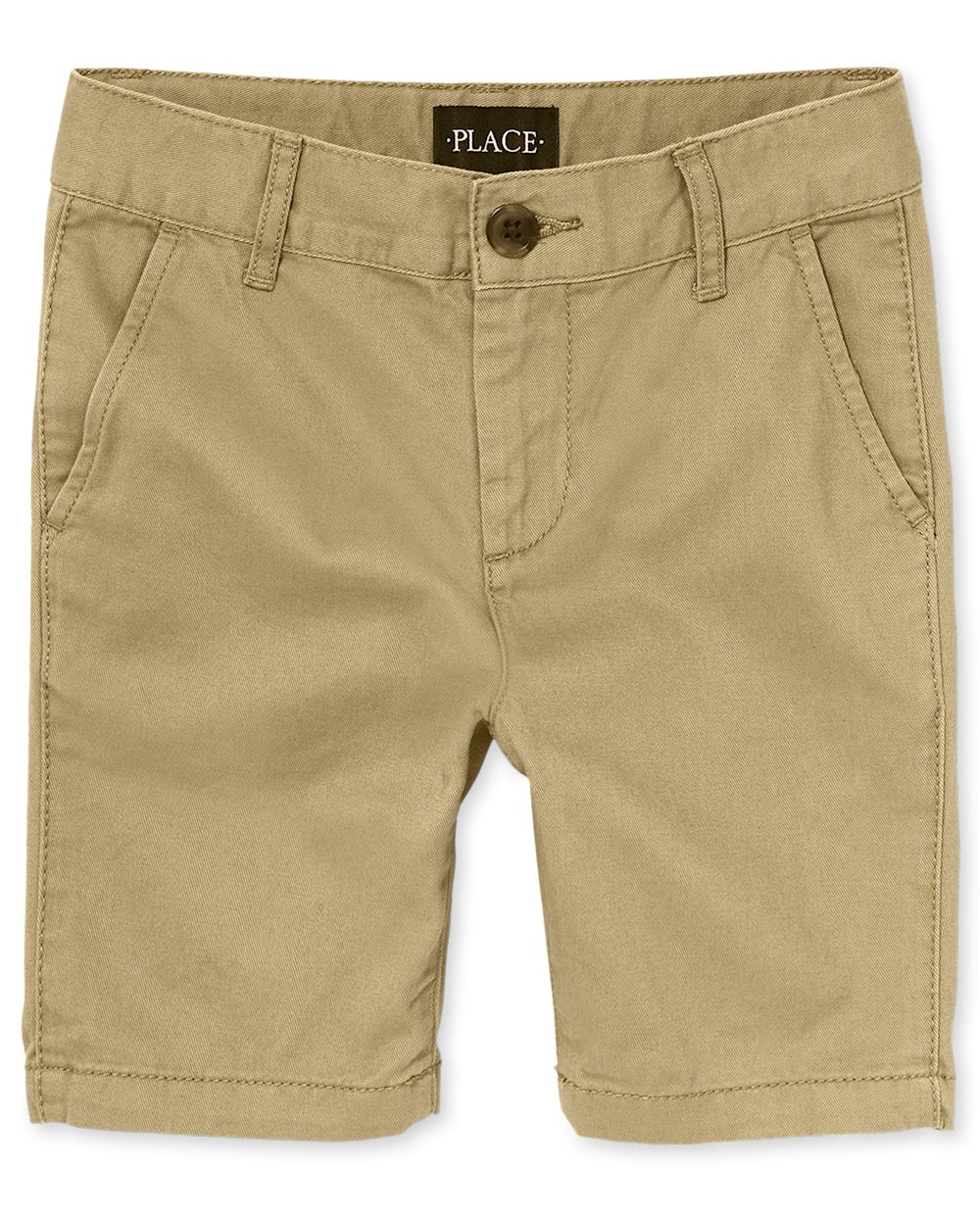 

Boys Boys Stretch Chino Shorts - Tan - The Children's Place