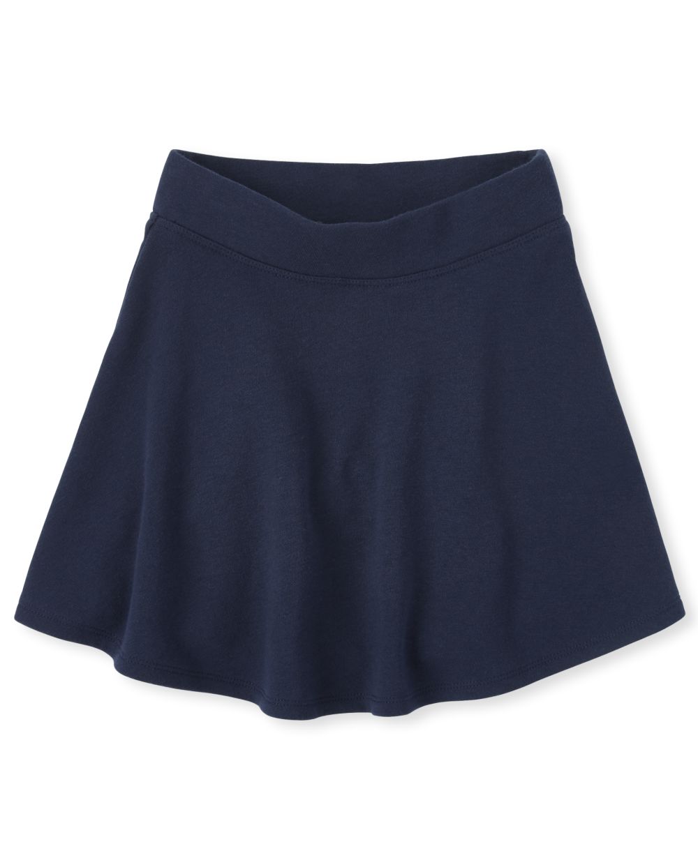 

Girls Uniform Active French Terry Skort - Blue - The Children's Place