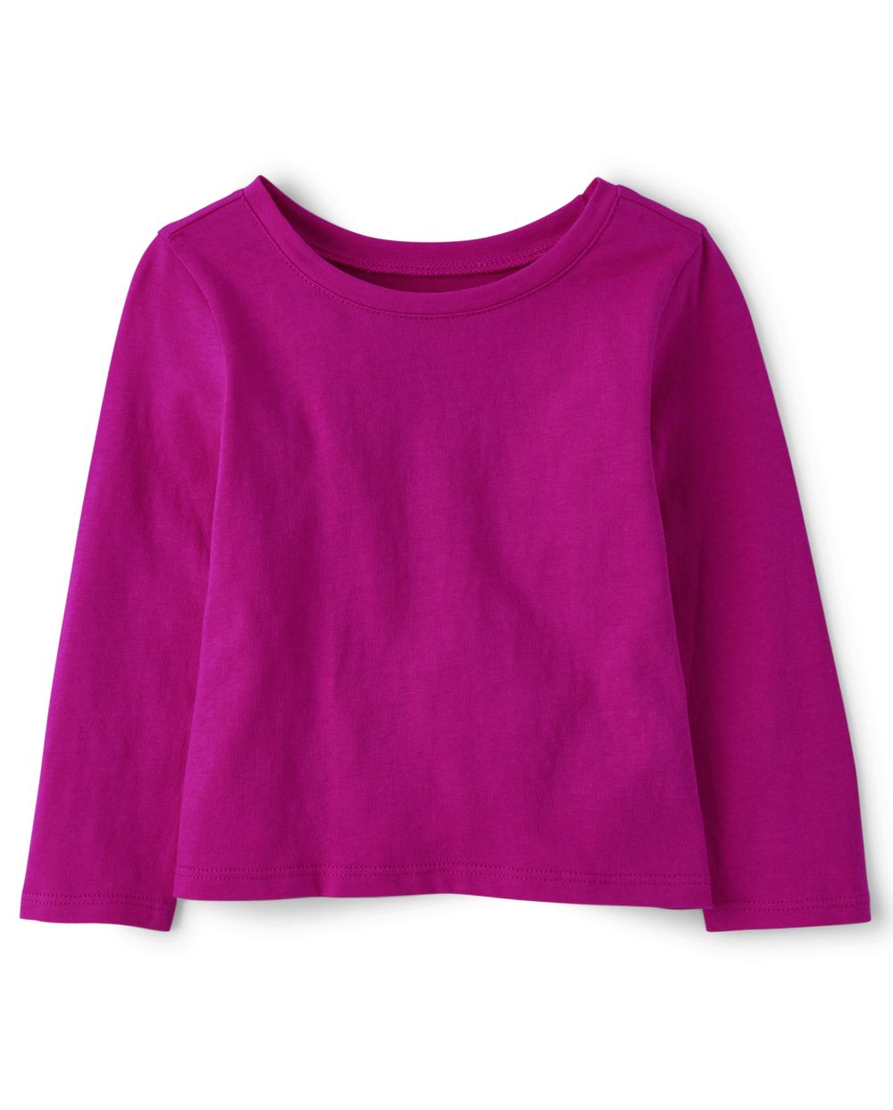 Baby And Toddler Girls Long Sleeve Basic Layering Tee