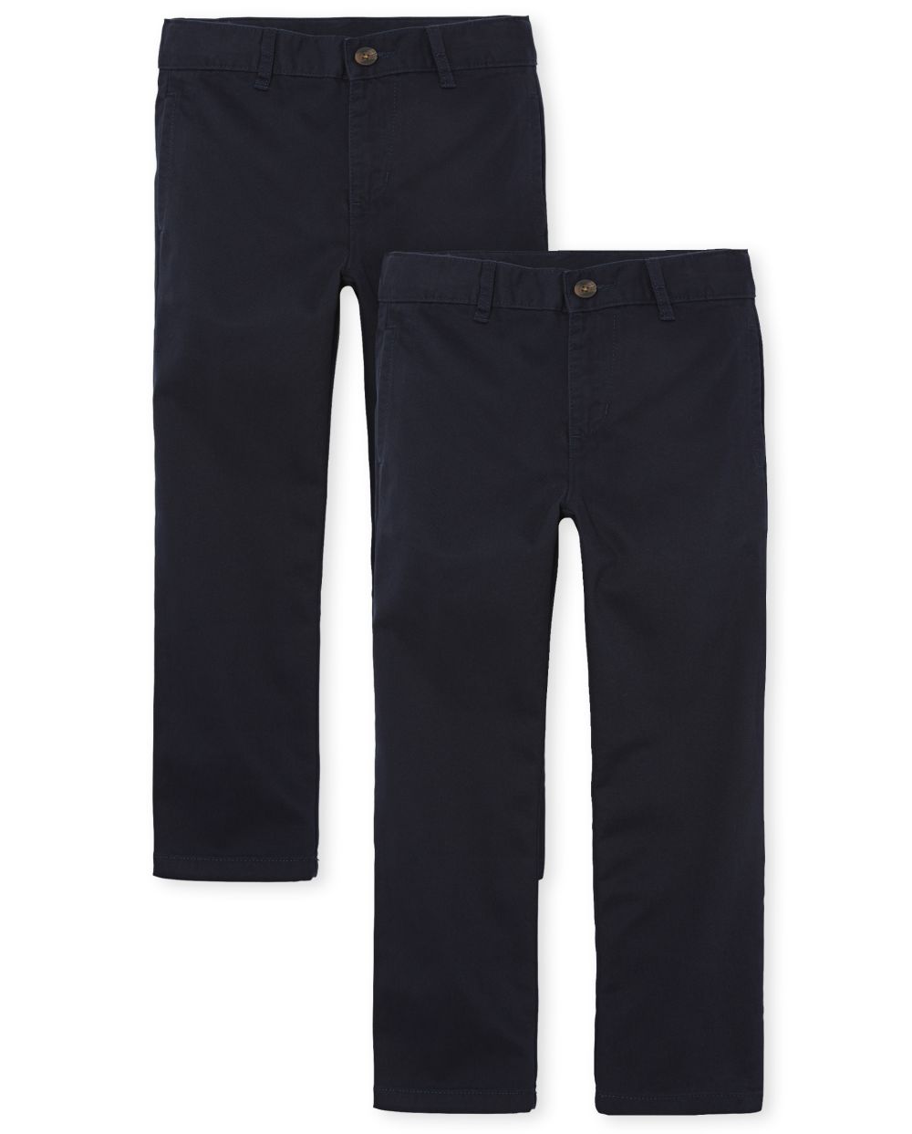 

Boys Boys Uniform Chino Pants 2-Pack - Blue - The Children's Place