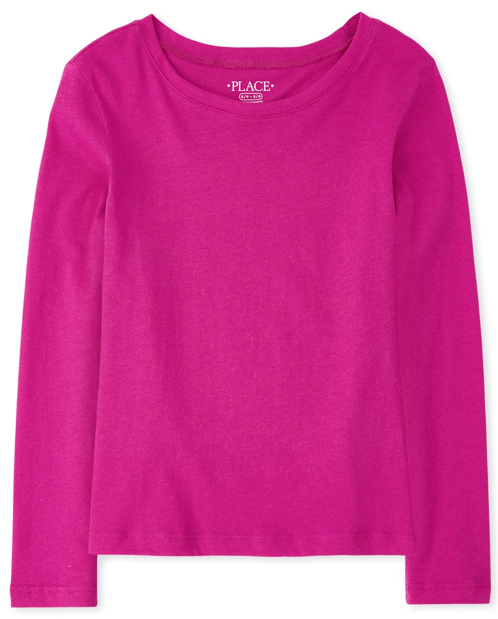 Girls Uniform Long Sleeve Basic Layering Tee