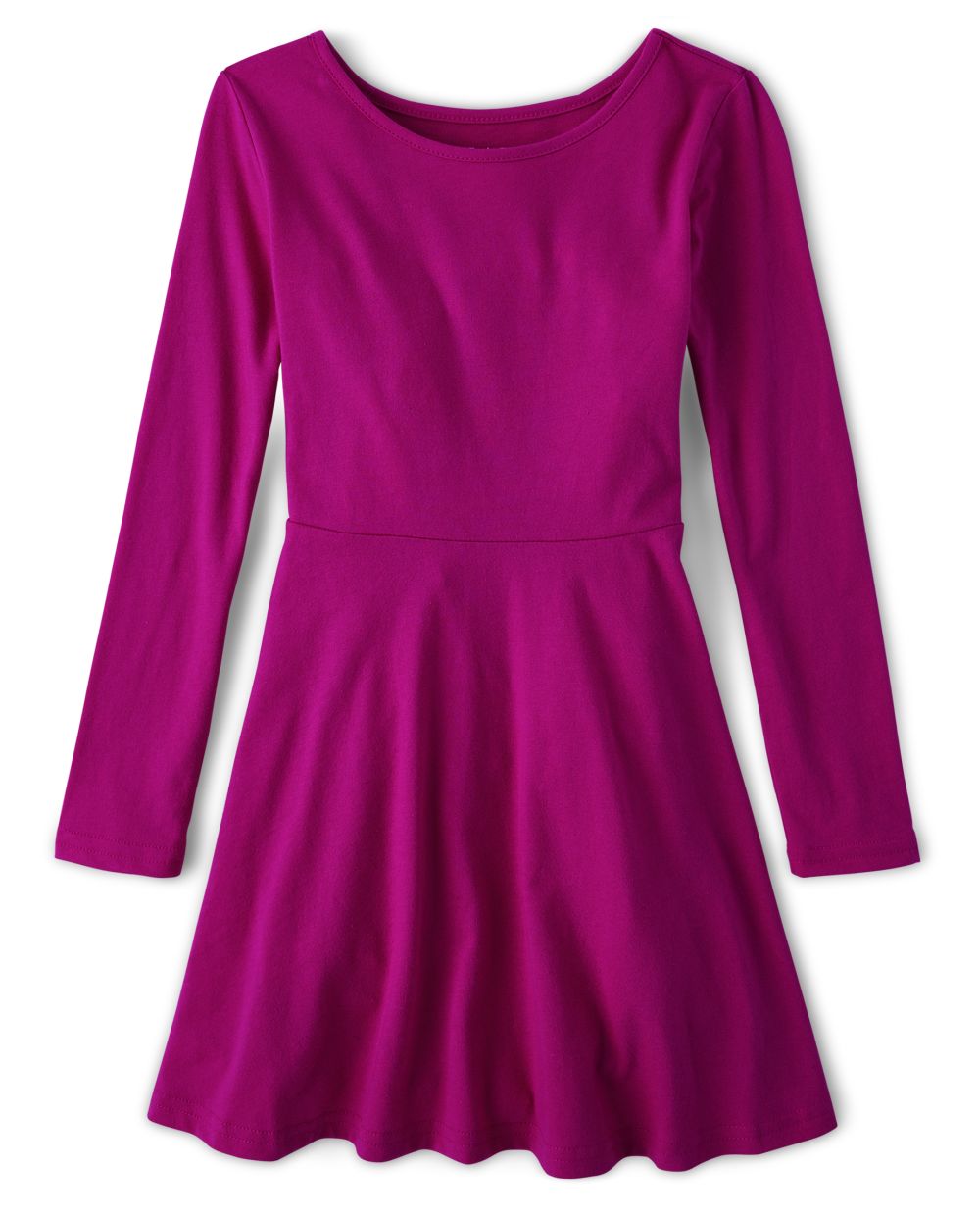 

Girls Uniform Skater Dress - Pink - The Children's Place