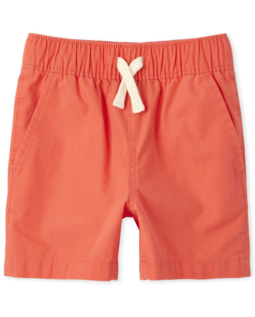 

s Baby And Toddler Boys Pull On Jogger Shorts - Orange - The Children's Place