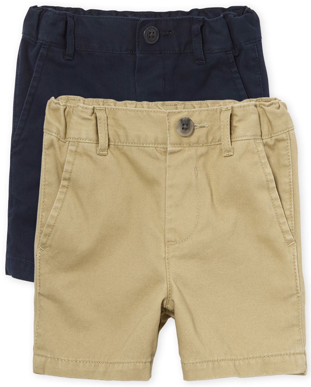 Baby And Toddler Boys Uniform Woven Chino Shorts 2Pack