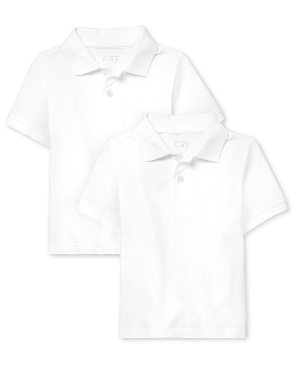 Baby And Toddler Boys Uniform Short Sleeve Pique Polo 2Pack