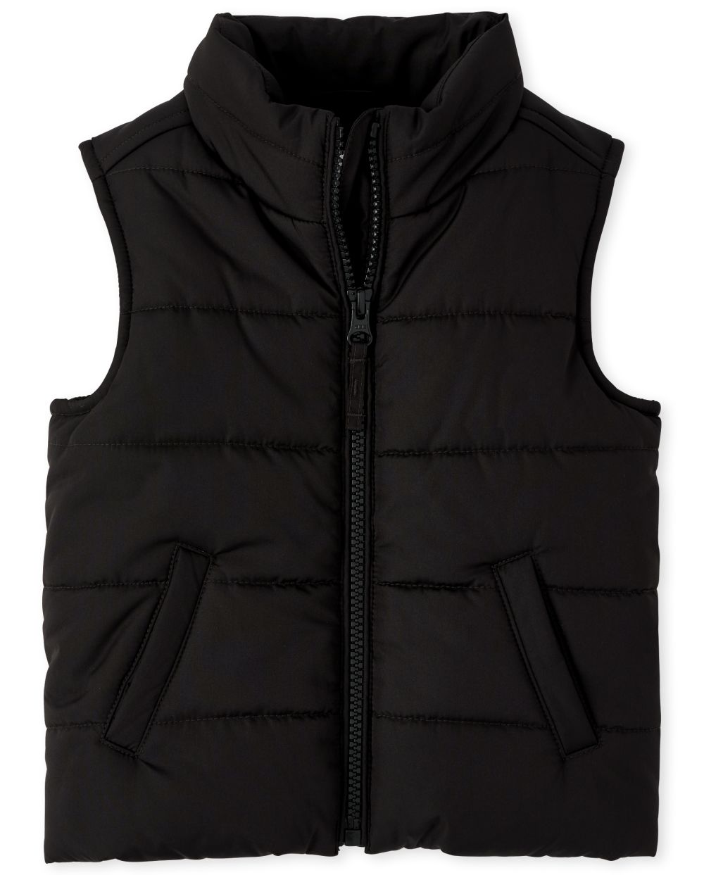 

s Toddler Puffer Vest - Black - The Children's Place