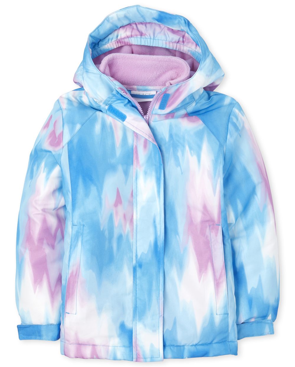 

Girls Print 3 In 1 Jacket - Blue - The Children's Place