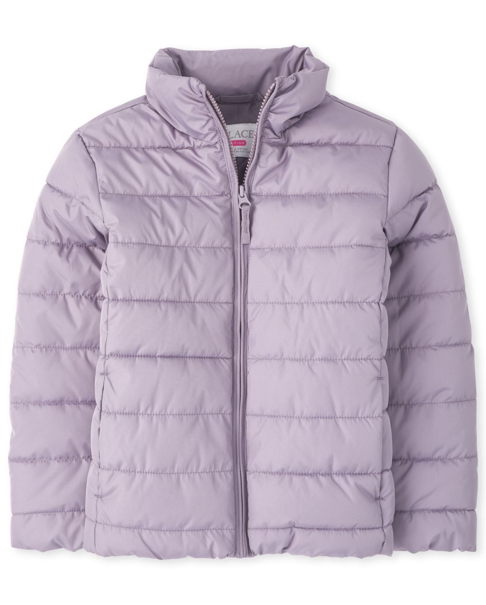 

Girls Puffer Jacket - Purple - The Children's Place