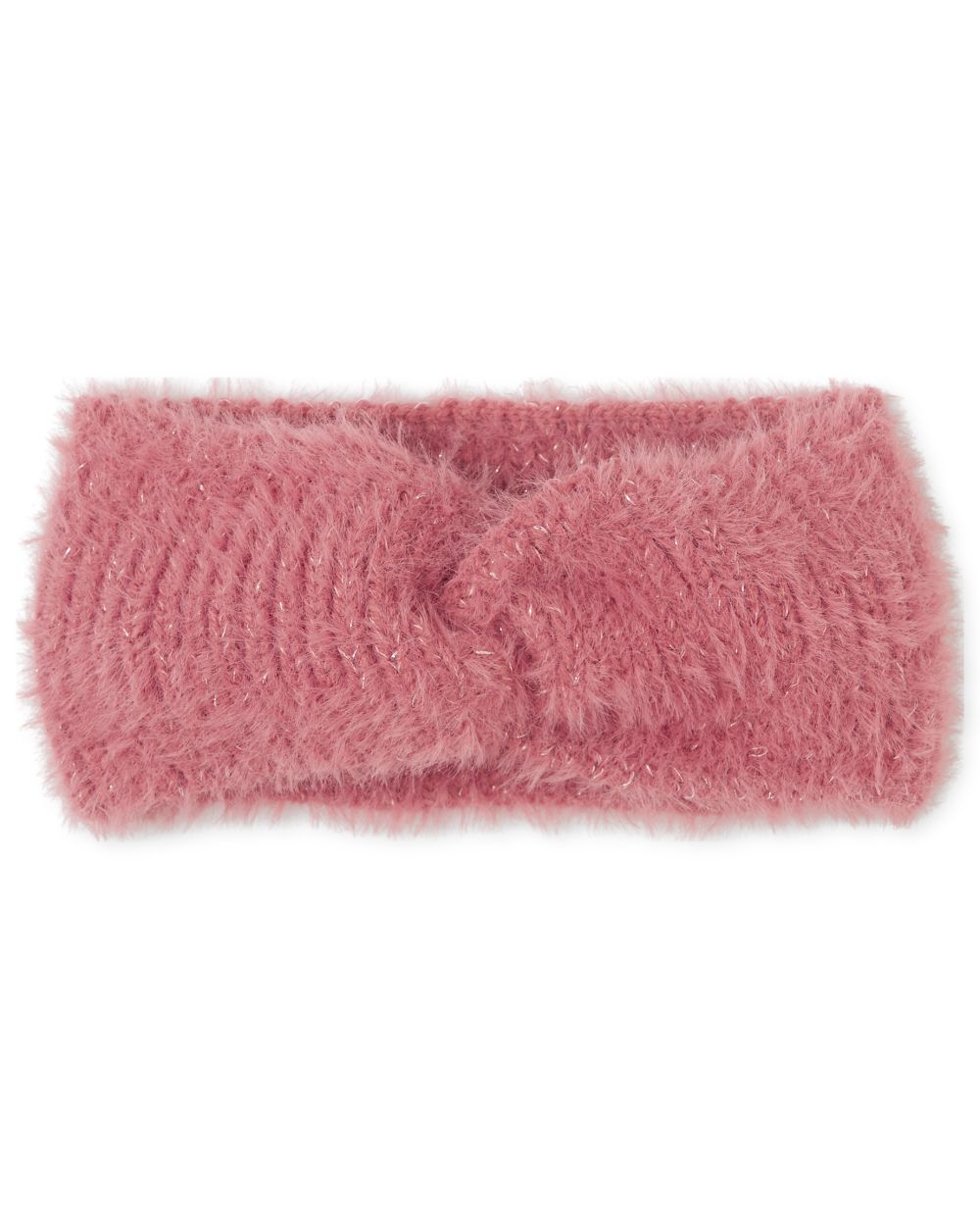 

Girls Twist Front Cold Weather Headwrap - Pink - The Children's Place
