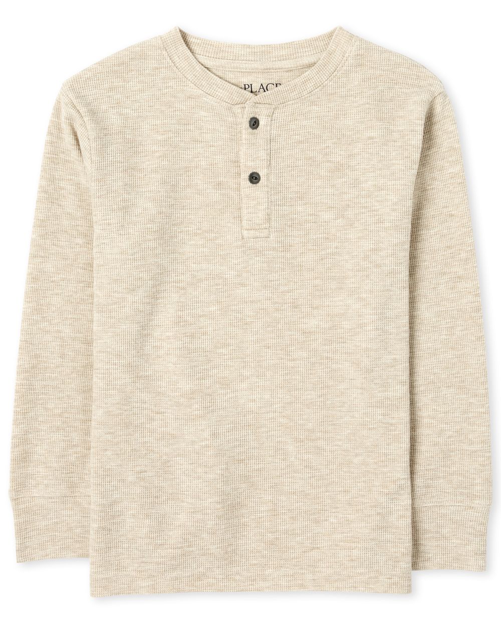 

Boys Boys Thermal Henley Top - Gray - The Children's Place