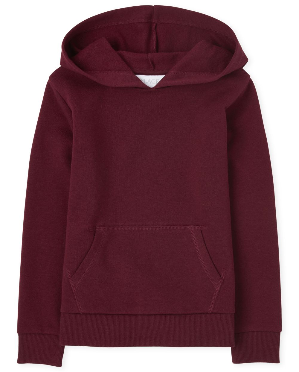 

Girls Active French Terry Hoodie - Red - The Children's Place