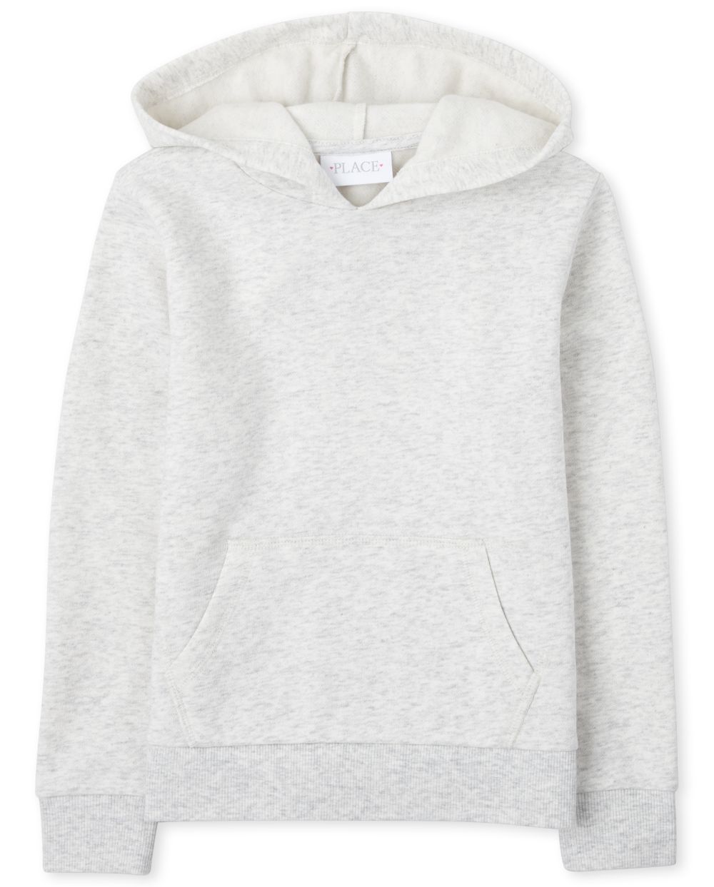 

Girls Active Fleece Hoodie - Gray - The Children's Place