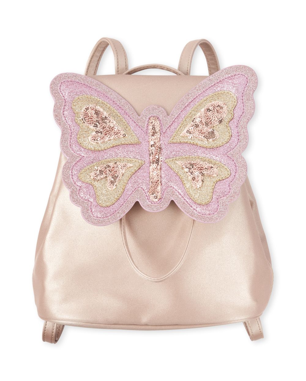 

Girls Embellished Butterfly Mini Backpack - Pink - The Children's Place
