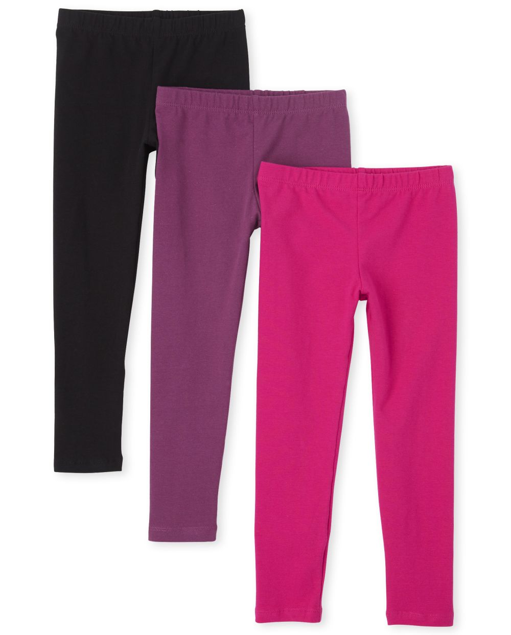 

Girls Leggings 3-Pack - Pink - The Children's Place