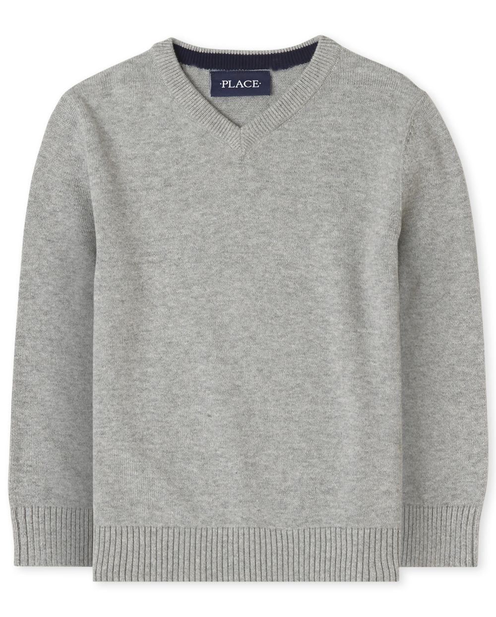 

s Baby And Toddler Boys V Neck Sweater - Gray - The Children's Place