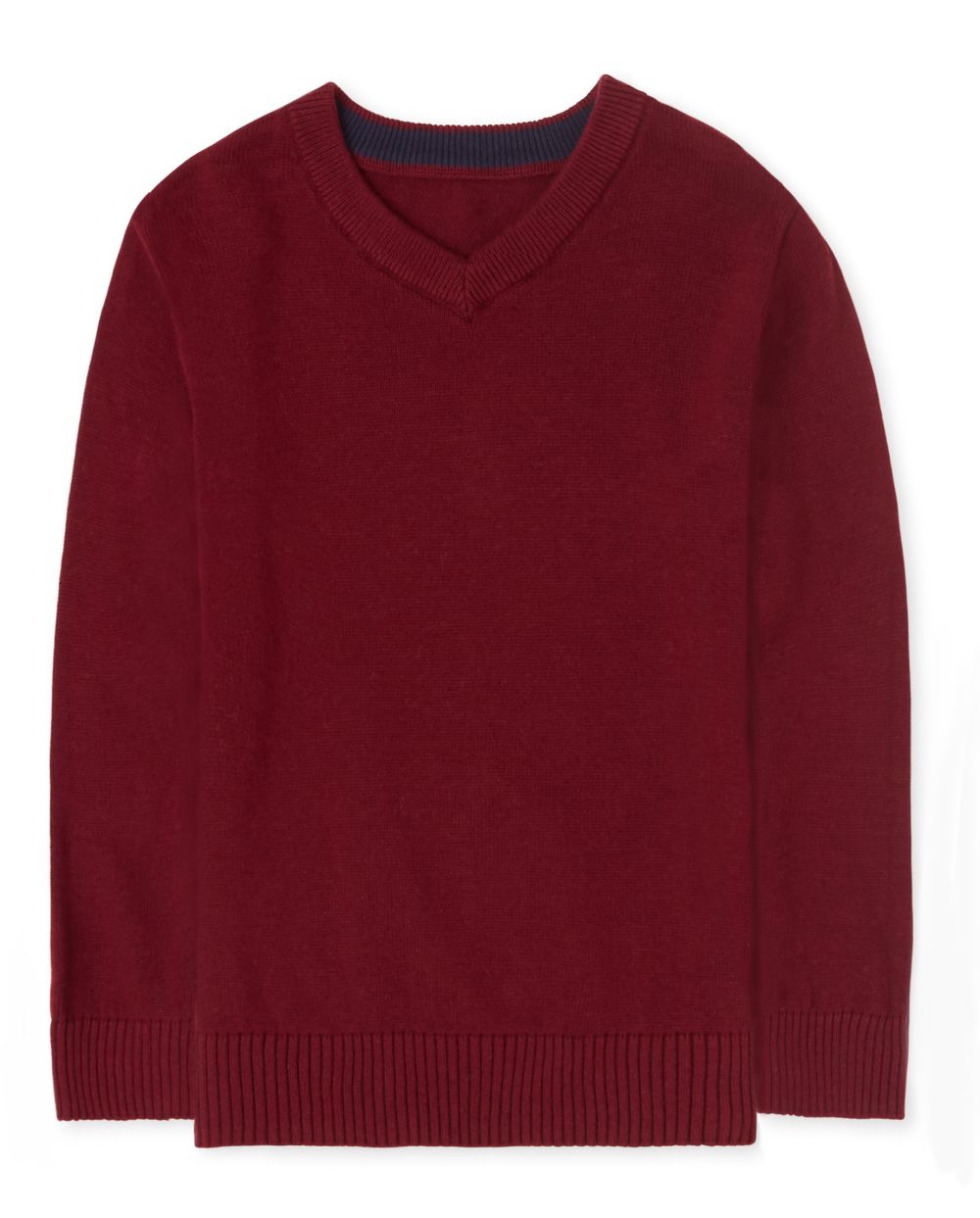 

s Baby And Toddler Boys V Neck Sweater - Red - The Children's Place