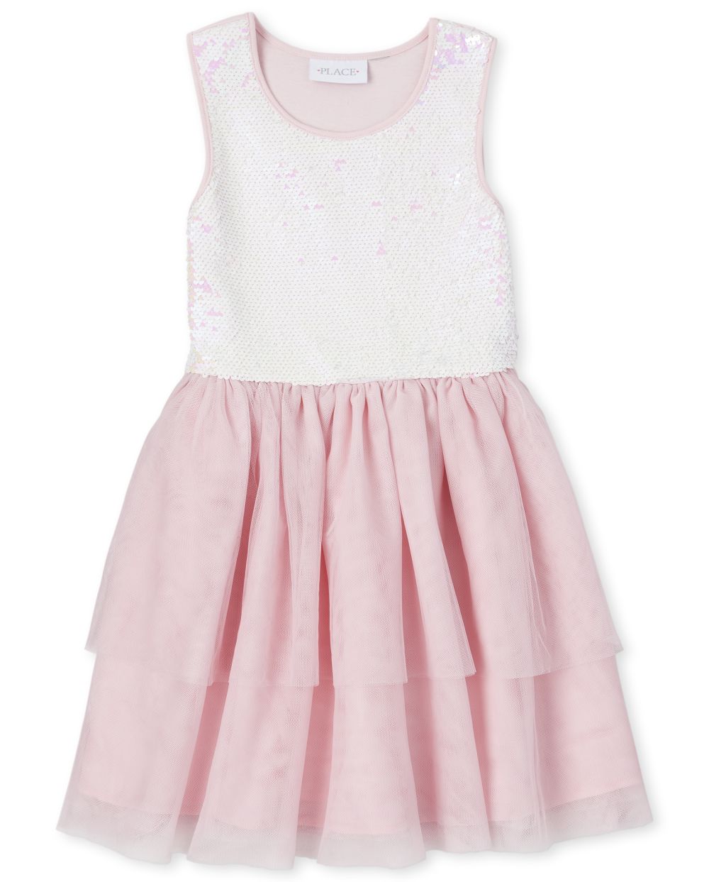 

Girls Flip Sequin Ruffle Tutu Dress - Pink - The Children's Place