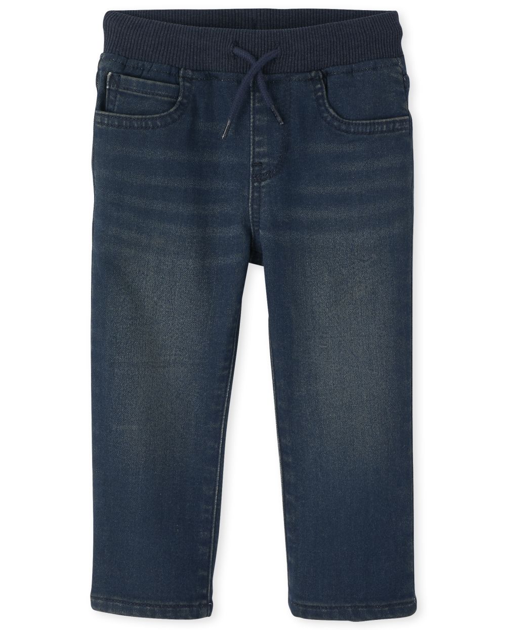 

Newborn Baby And Toddler Boys Super-Soft Stretch Denim Sweatpant Jeans - Blue - The Children's Place