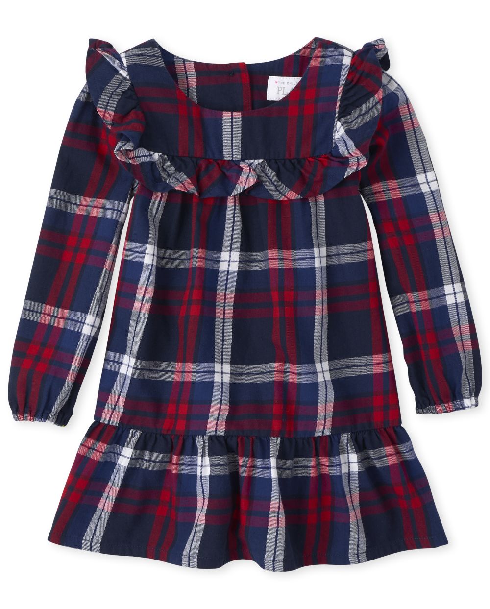 

s Toddler Matching Family Plaid Shift Dress - Blue - The Children's Place