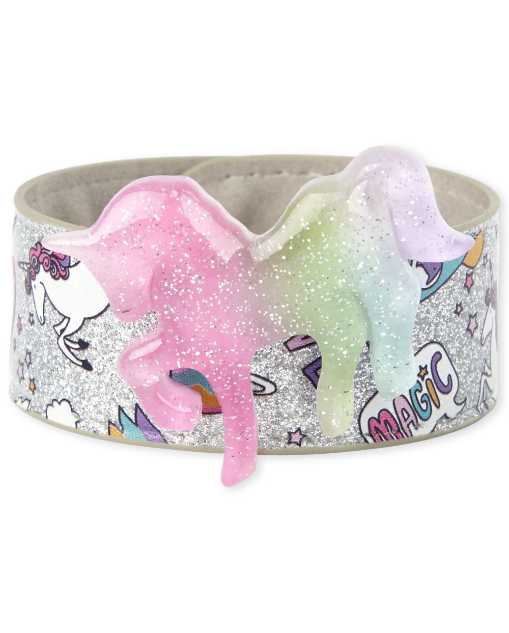 

Girls Unicorn Slap Bracelet - Multi - The Children's Place
