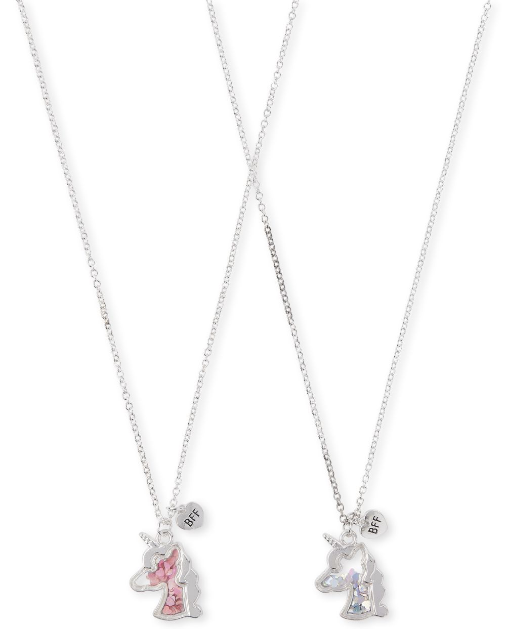 

Girls Unicorn Shakey Bff Necklace 2-Pack - Multi - The Children's Place