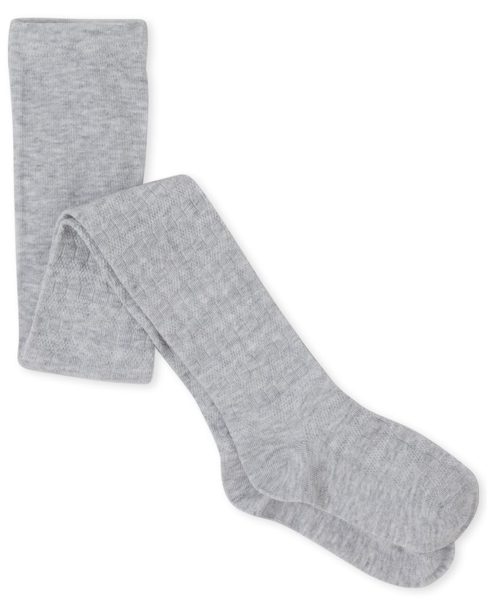 

Girls Pointelle Tights - Gray - The Children's Place