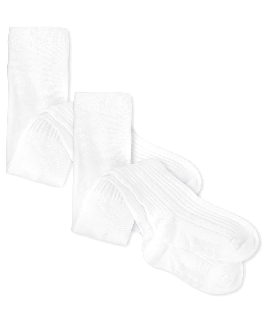 Toddler Girls Cable Knit Tights 2Pack