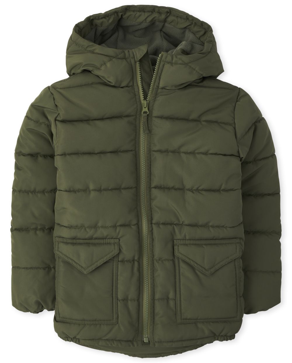 

Boys Boys Puffer Jacket - Green - The Children's Place