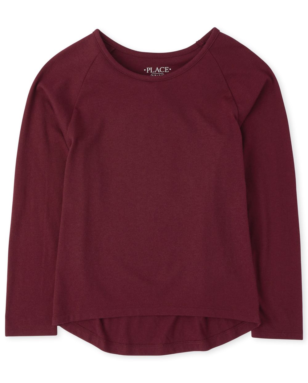 

Girls Basic Layering Tee - Red T-Shirt - The Children's Place