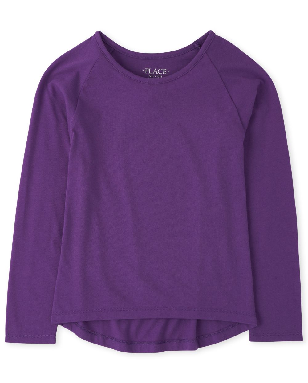 

Girls Basic Layering Tee - Purple T-Shirt - The Children's Place