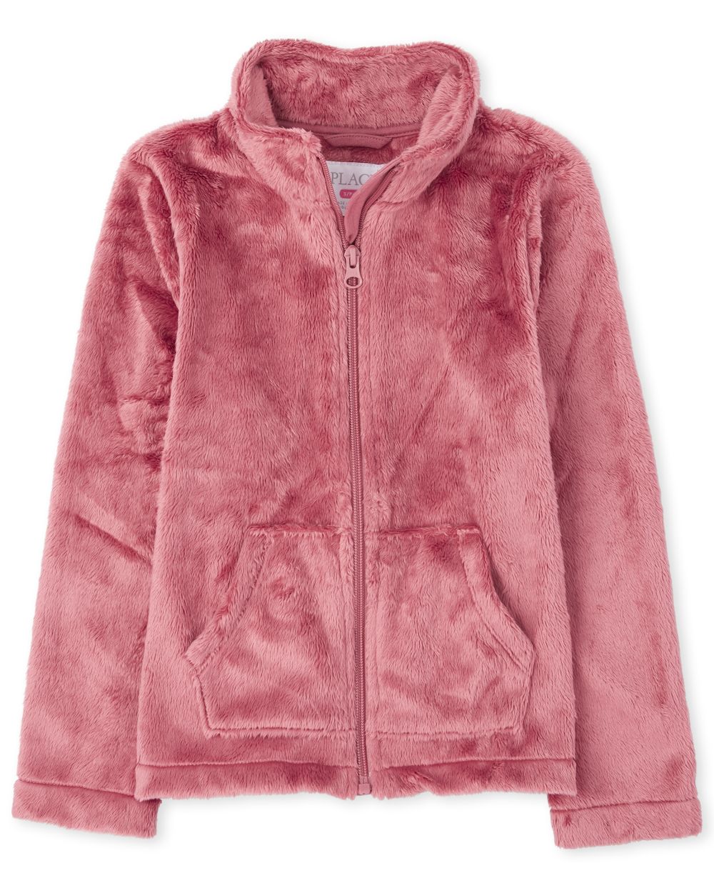 

Girls Furry Favorite Jacket - Pink - The Children's Place