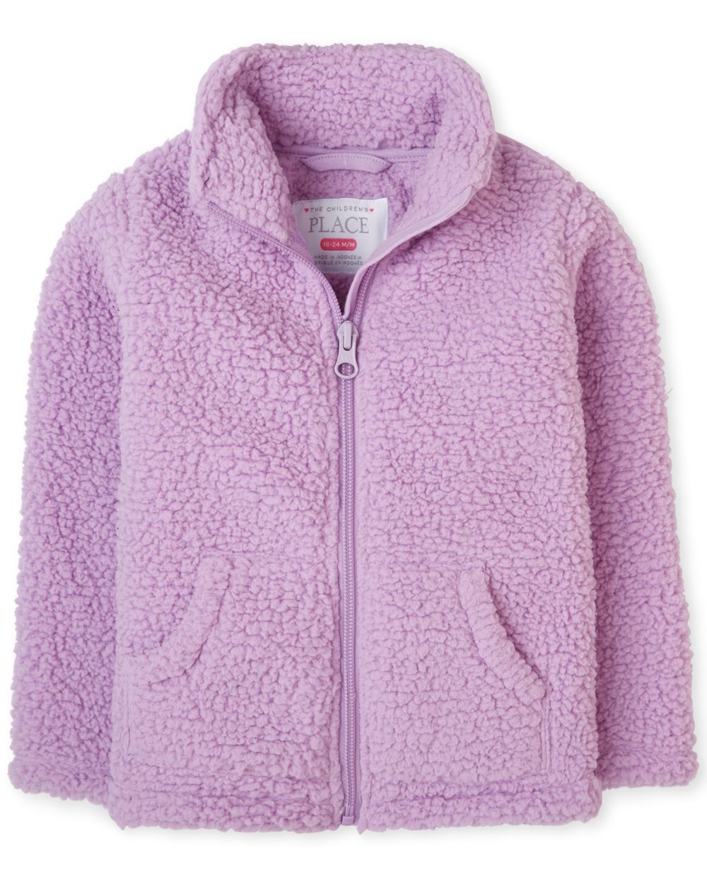 

s Toddler Furry Favorite Jacket - Purple - The Children's Place