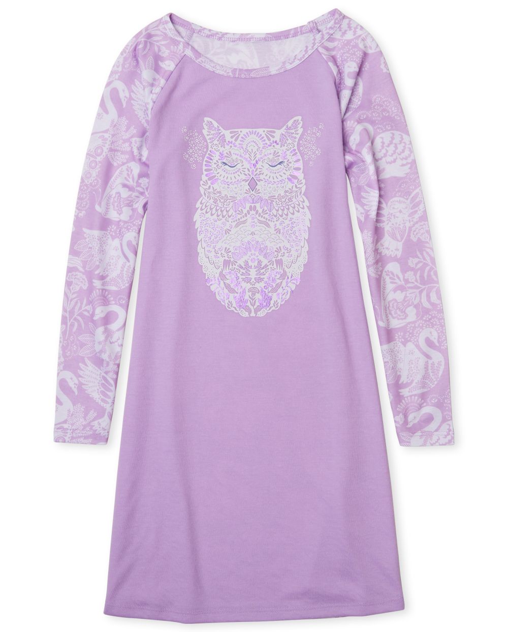 

s Owl Nightgown - Purple - The Children's Place