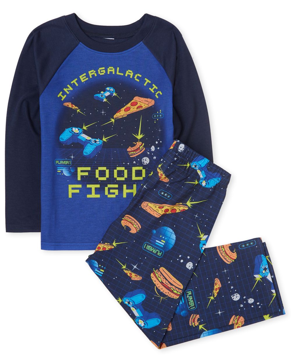 

s Boys Food Fight Pajamas - Blue - The Children's Place