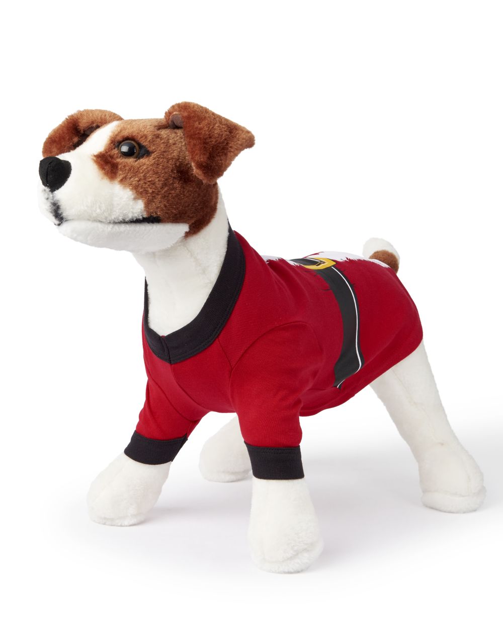 

s Dog Matching Family Santa Suit Cotton Pajamas - Red - The Children's Place