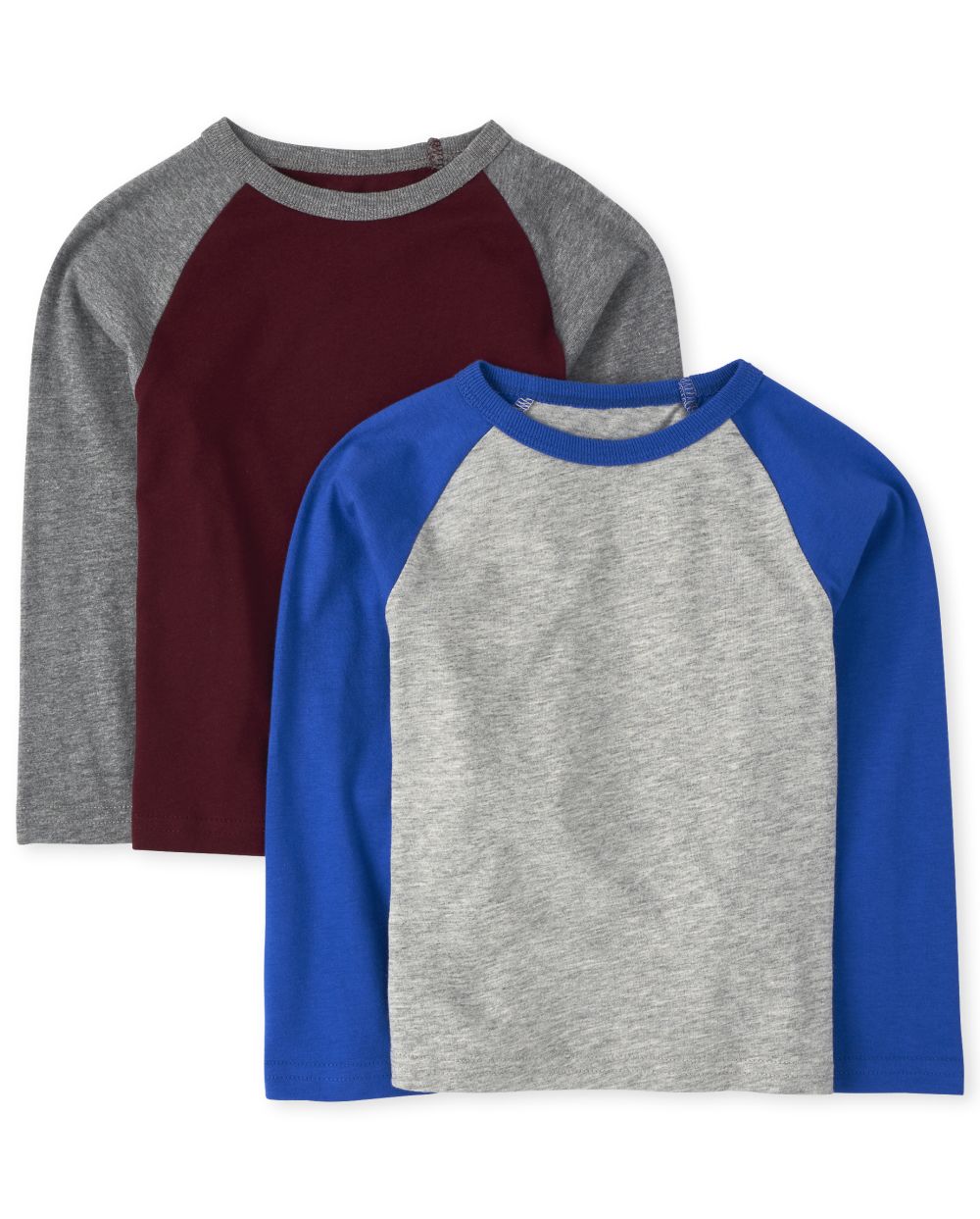 

s Baby And Toddler Boys Raglan Top 2-Pack - Red - The Children's Place