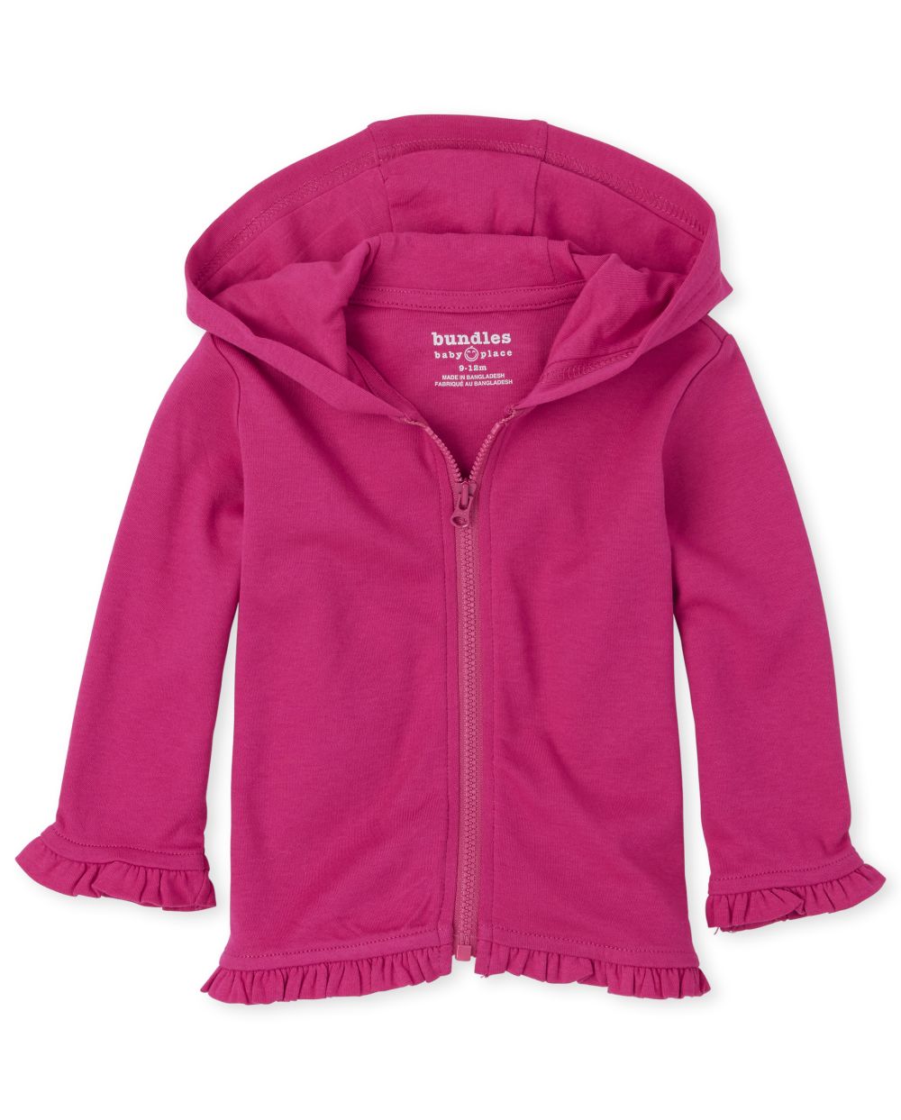 s Baby Zip Up Hoodie - Pink - The Children's Place