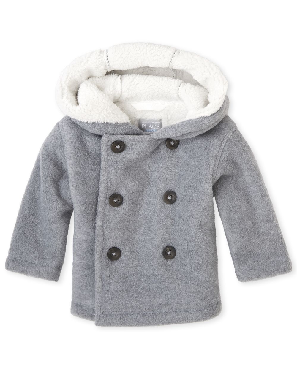 

s Baby Boys Peacoat - Gray - The Children's Place