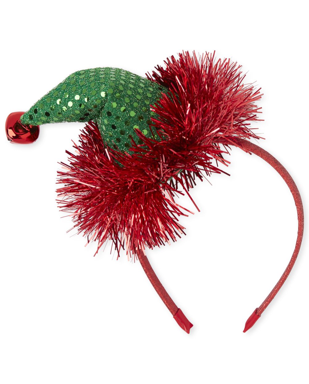 

Girls Christmas Elf Hat Headband - Red - The Children's Place