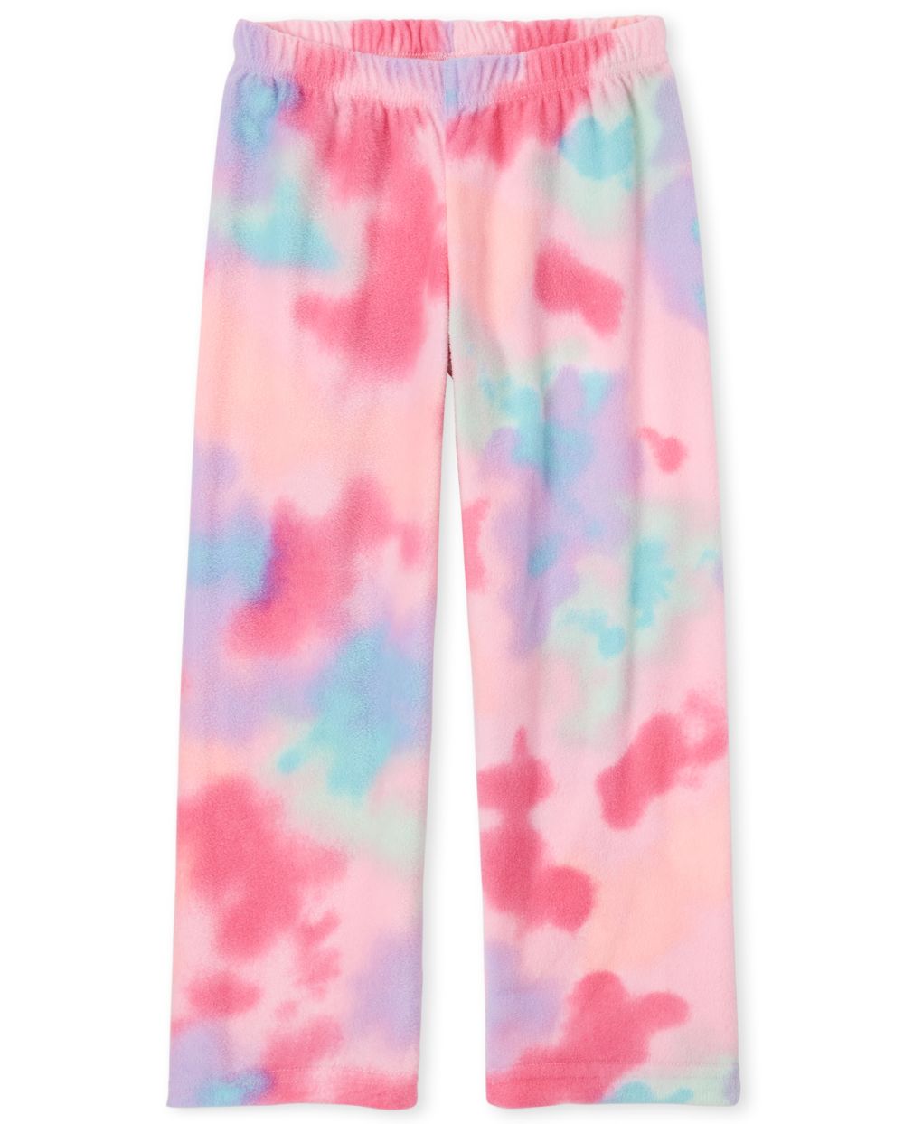 

s Tie Dye Fleece Pajama Pants - Pink - The Children's Place