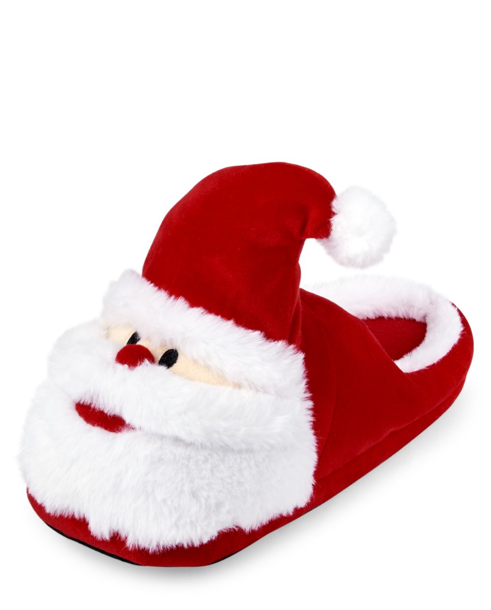 

s Unisex Adult Matching Family Santa Slippers - Red - The Children's Place