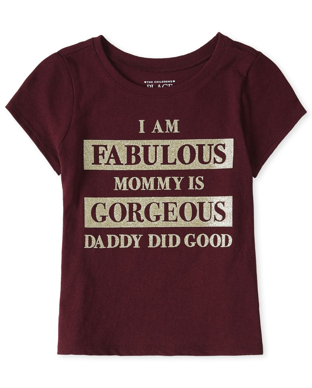 

s Baby And Toddler Fabulous Graphic Tee - Red T-Shirt - The Children's Place