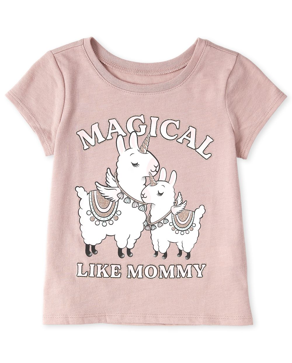 

s Baby And Toddler Magical Like Mom Graphic Tee - Pink T-Shirt - The Children's Place