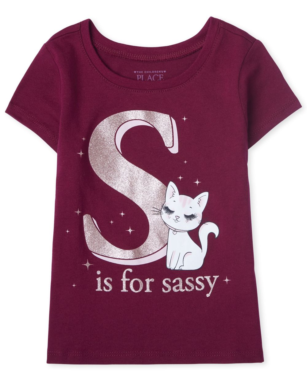 

s Baby And Toddler Sassy Graphic Tee - Red T-Shirt - The Children's Place