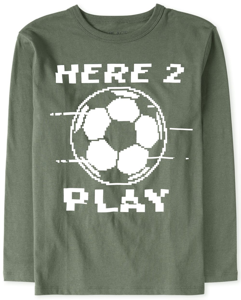 

s Boys Soccer Graphic Tee - Green T-Shirt - The Children's Place