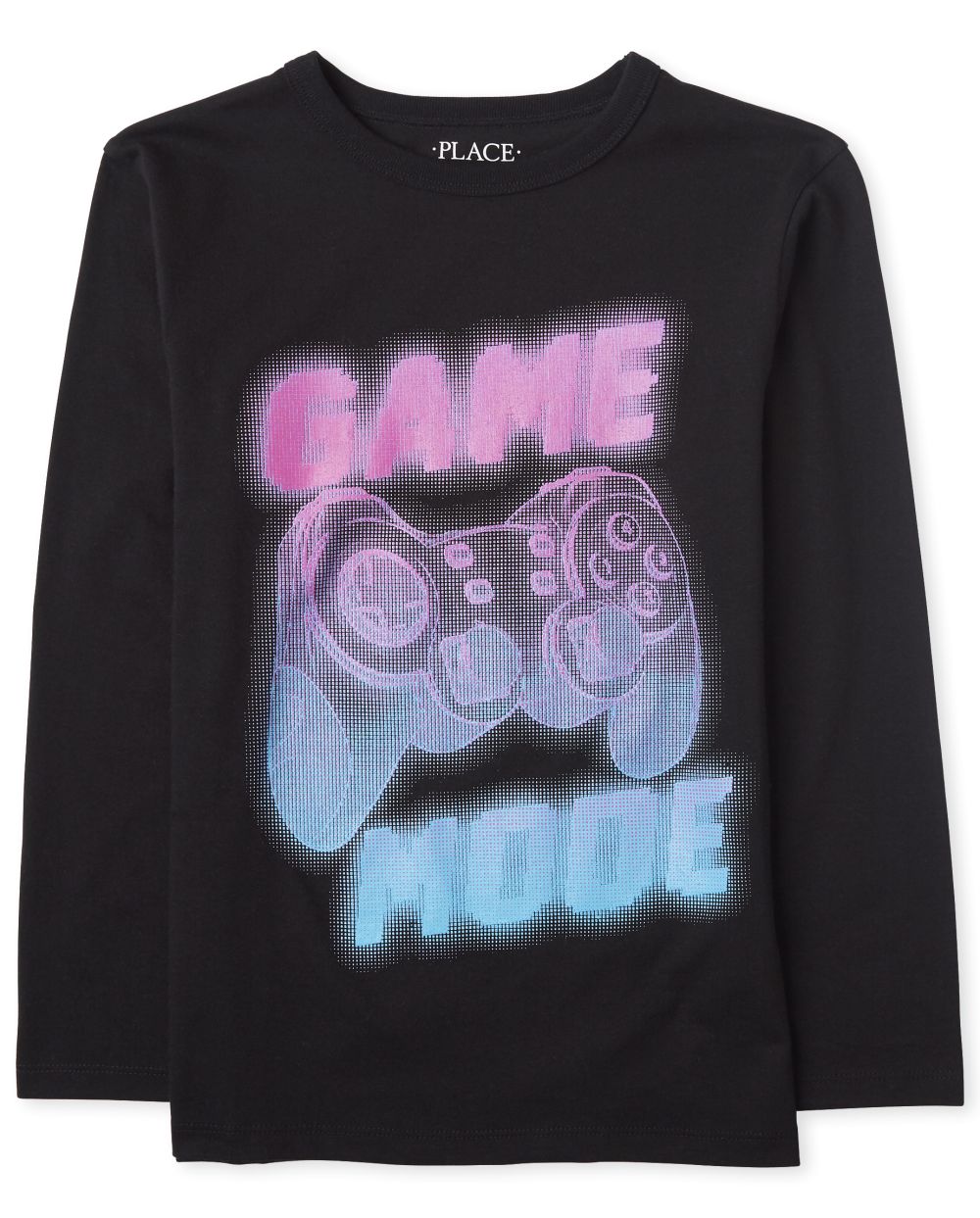 

s Boys Game Mode Graphic Tee - Black T-Shirt - The Children's Place