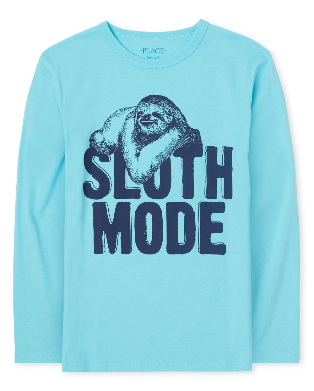 

Boys Boys Sloth Graphic Tee - Blue T-Shirt - The Children's Place