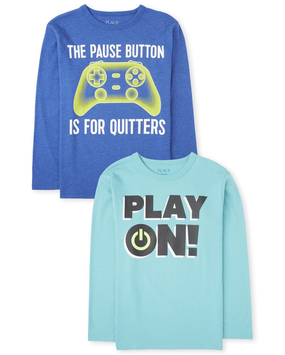

s Boys Video Game Graphic Tee 2-Pack - Multi T-Shirt - The Children's Place