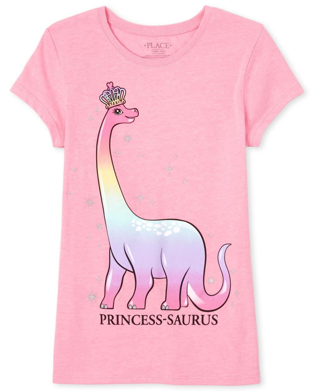 

s Princess-Saurus Graphic Tee - Pink T-Shirt - The Children's Place