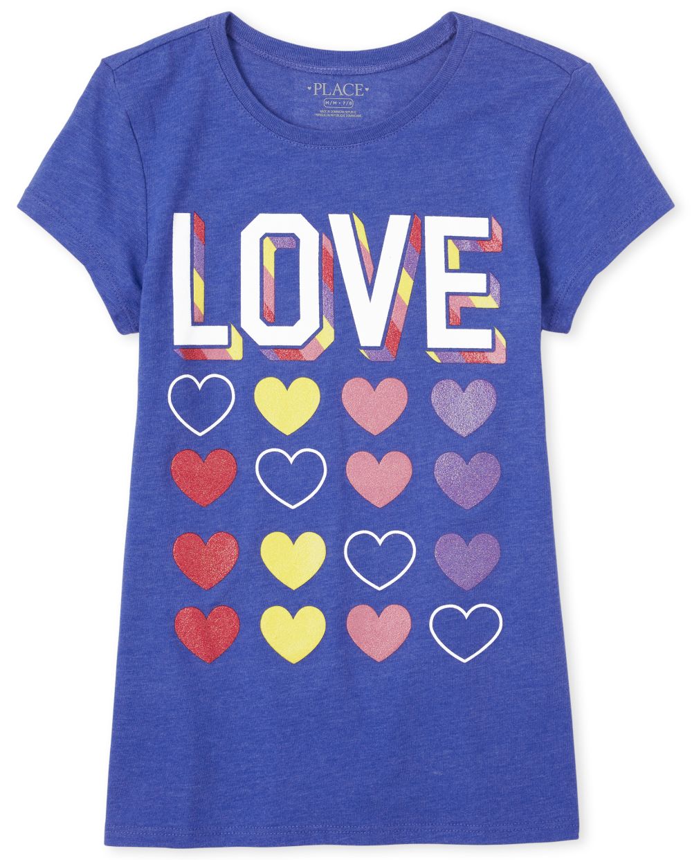 

s Love Graphic Tee - Blue T-Shirt - The Children's Place